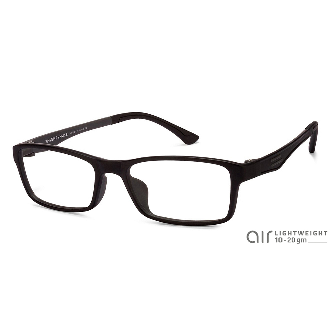 Lenskart Air Online Black Full Rim Rectangle left side