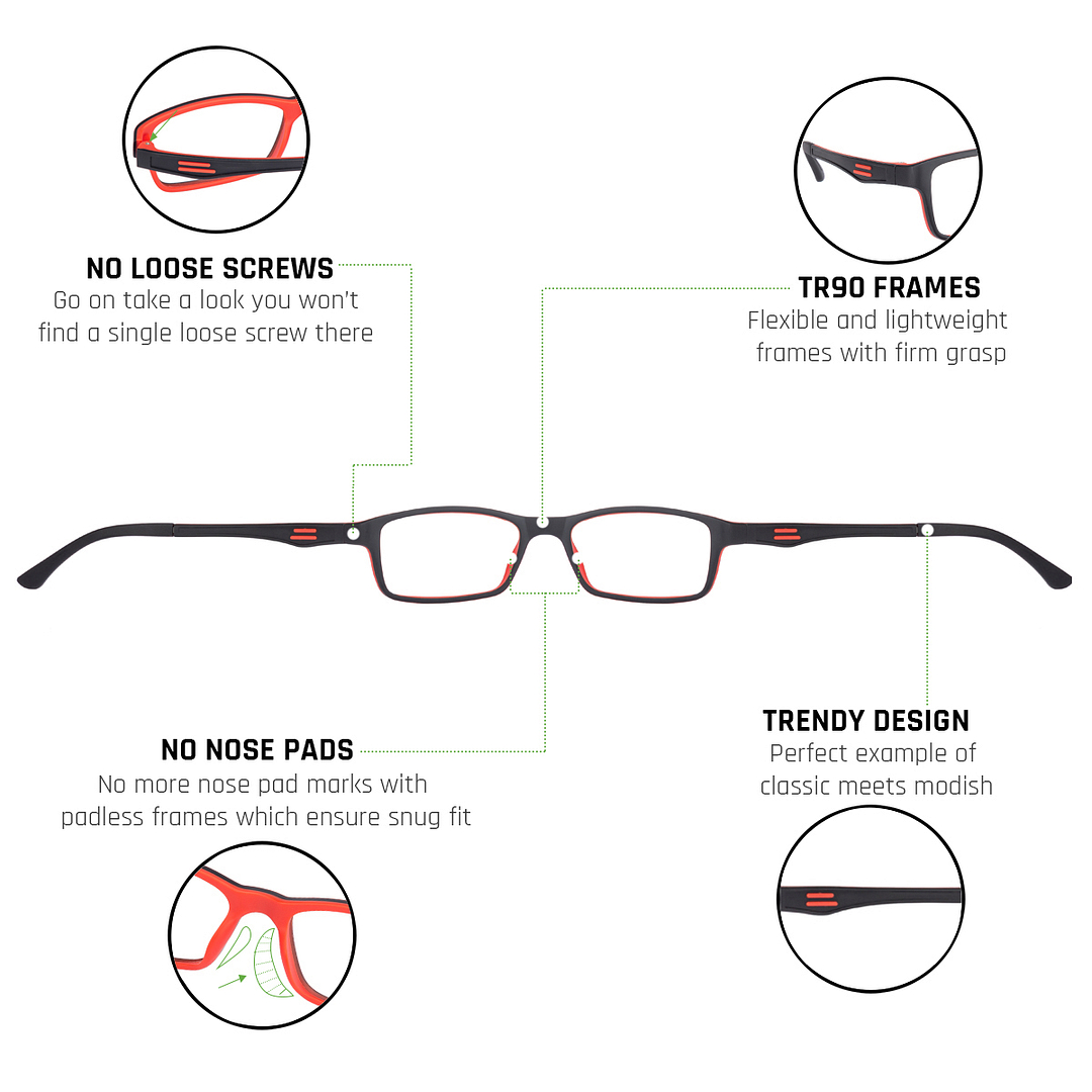 Lenskart Air Online Demi Full Rim Rectangle right side