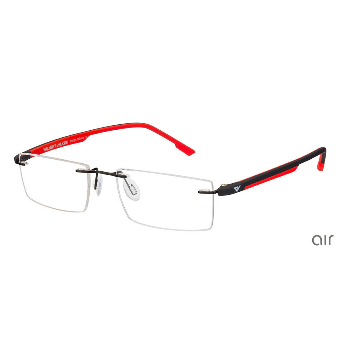 Lenskart Air Online Black Rimless Rectangle right side