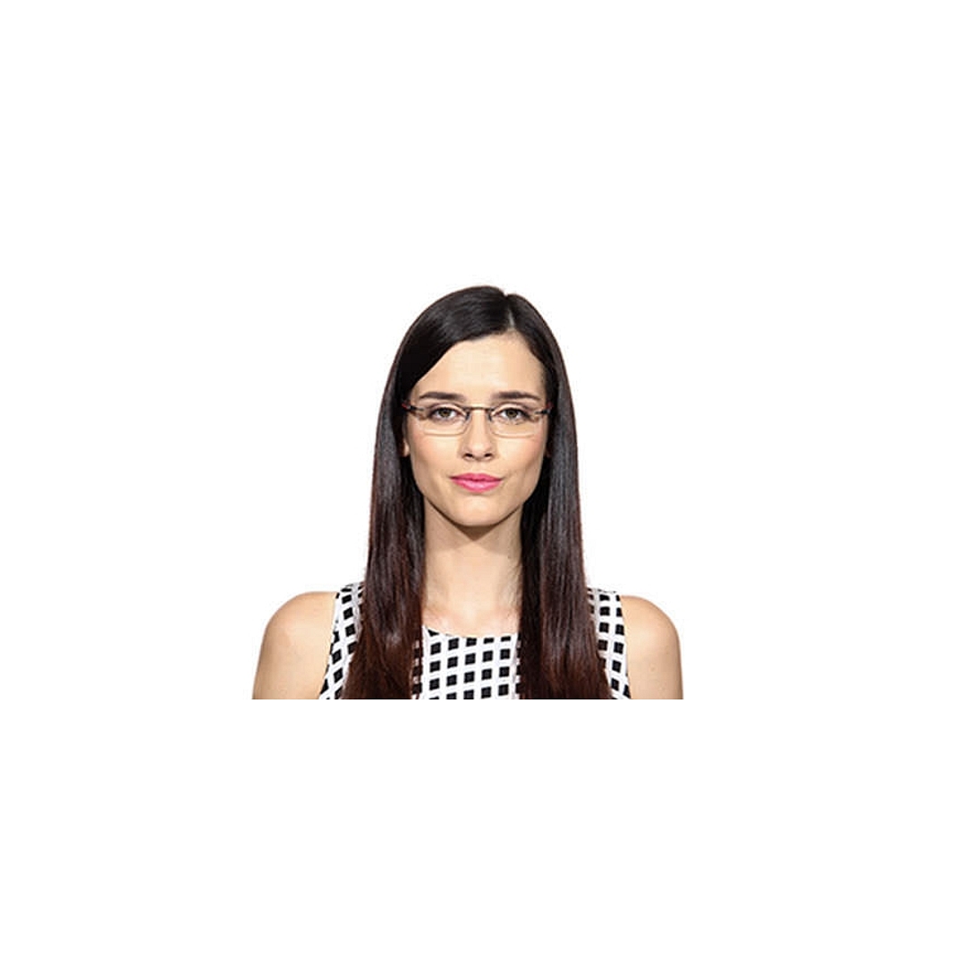 Lenskart Air Online Black Rimless Rectangle right side