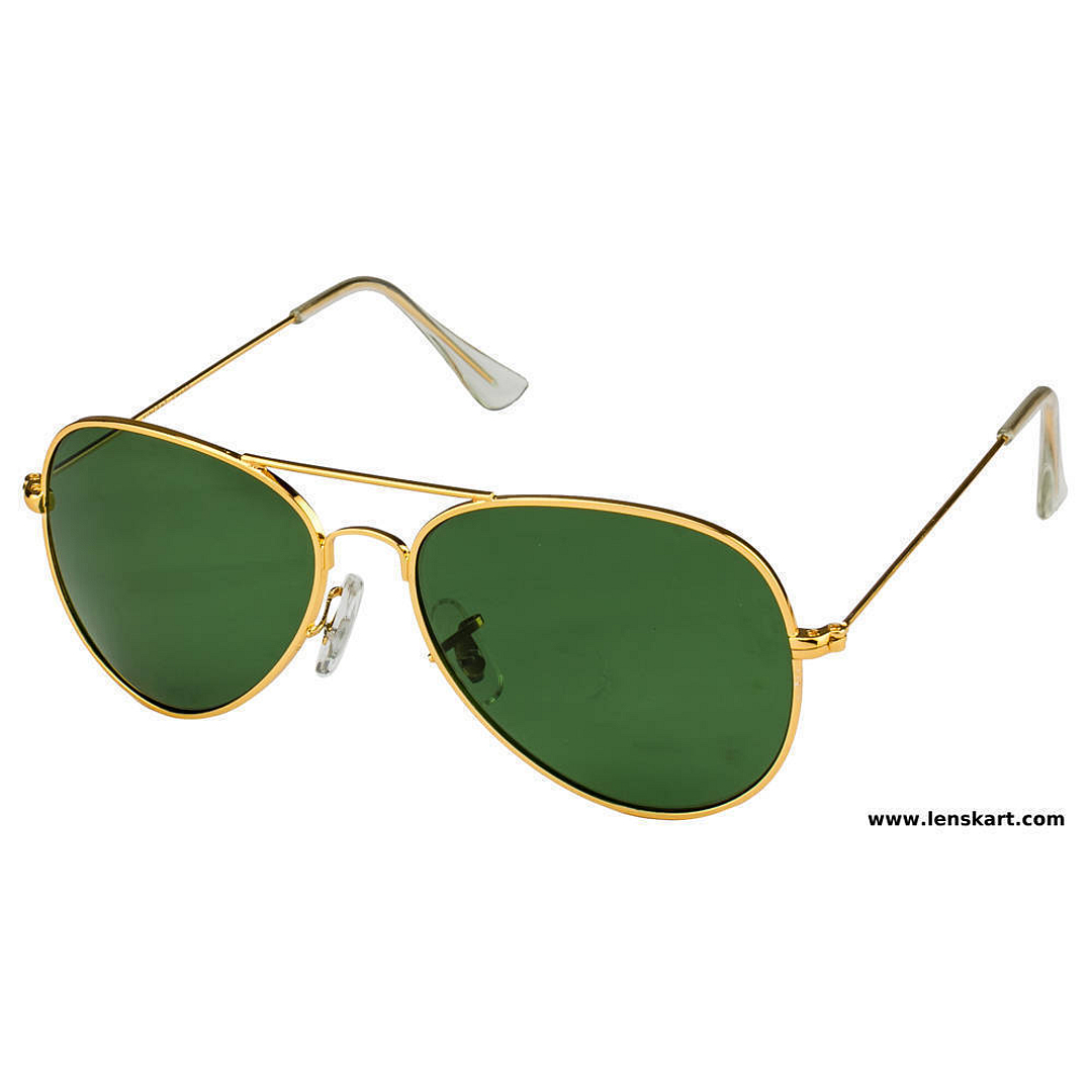 Vincent Chase Online Gold Full Rim Aviator left side