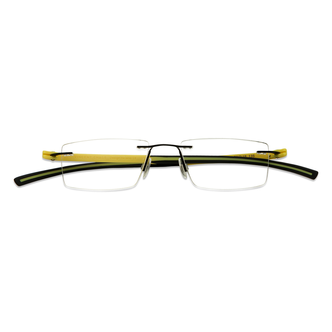 Lenskart Air Online Black Rimless Rectangle right side