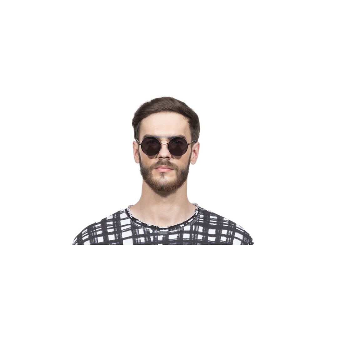 Vincent Chase Online Black Full Rim Round left side