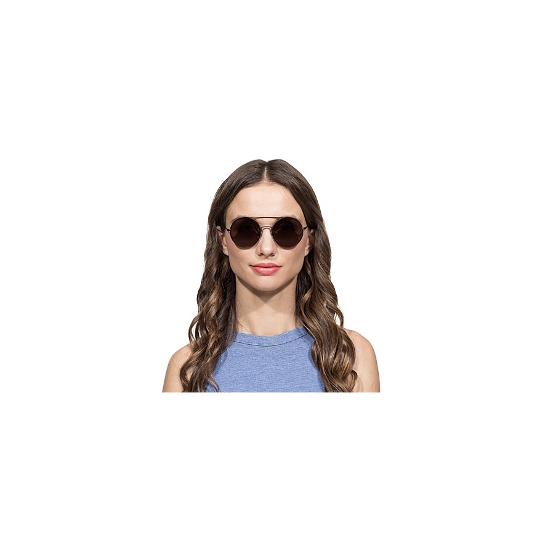 Vincent Chase Online Black Full Rim Round left side