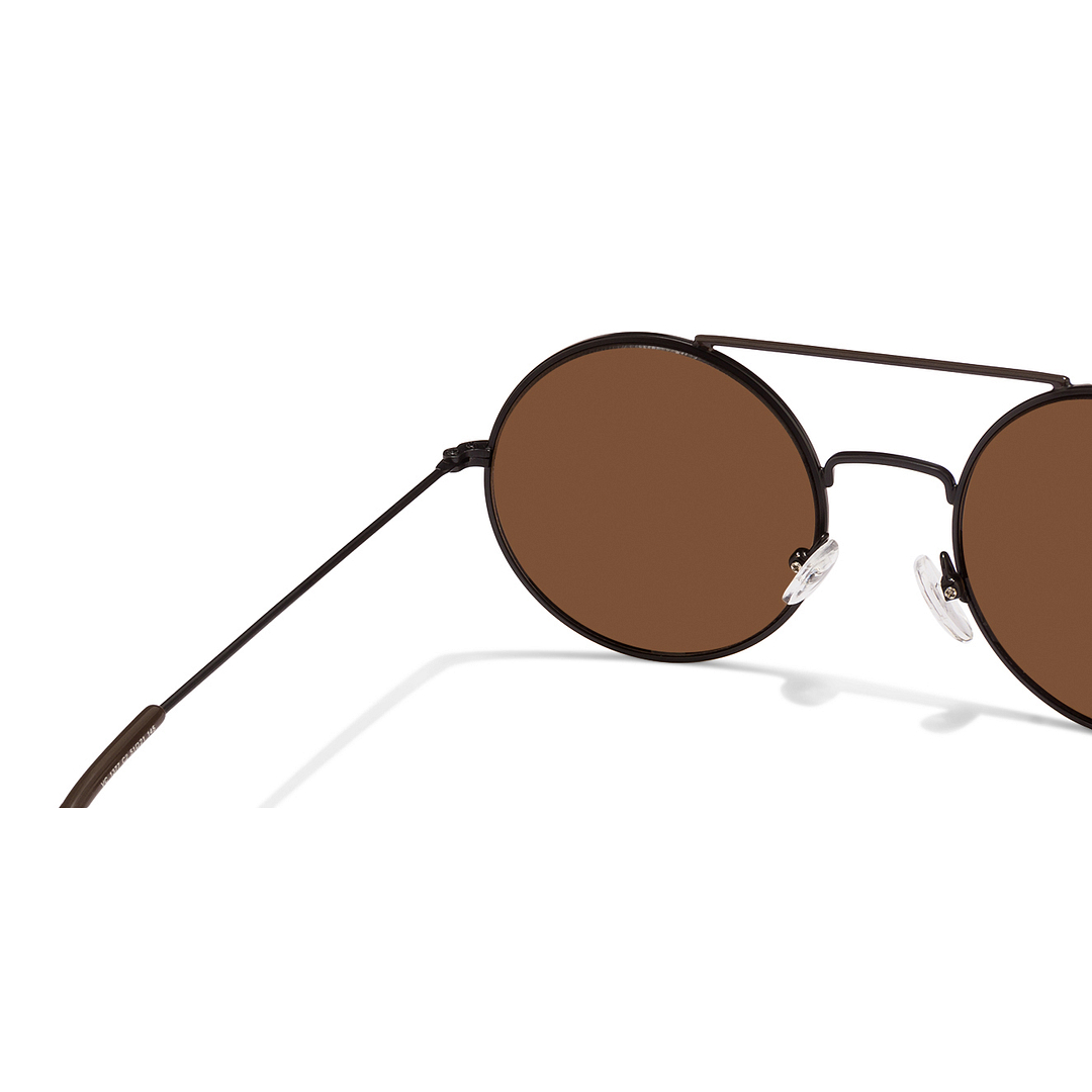 Vincent Chase Online Black Full Rim Round left side