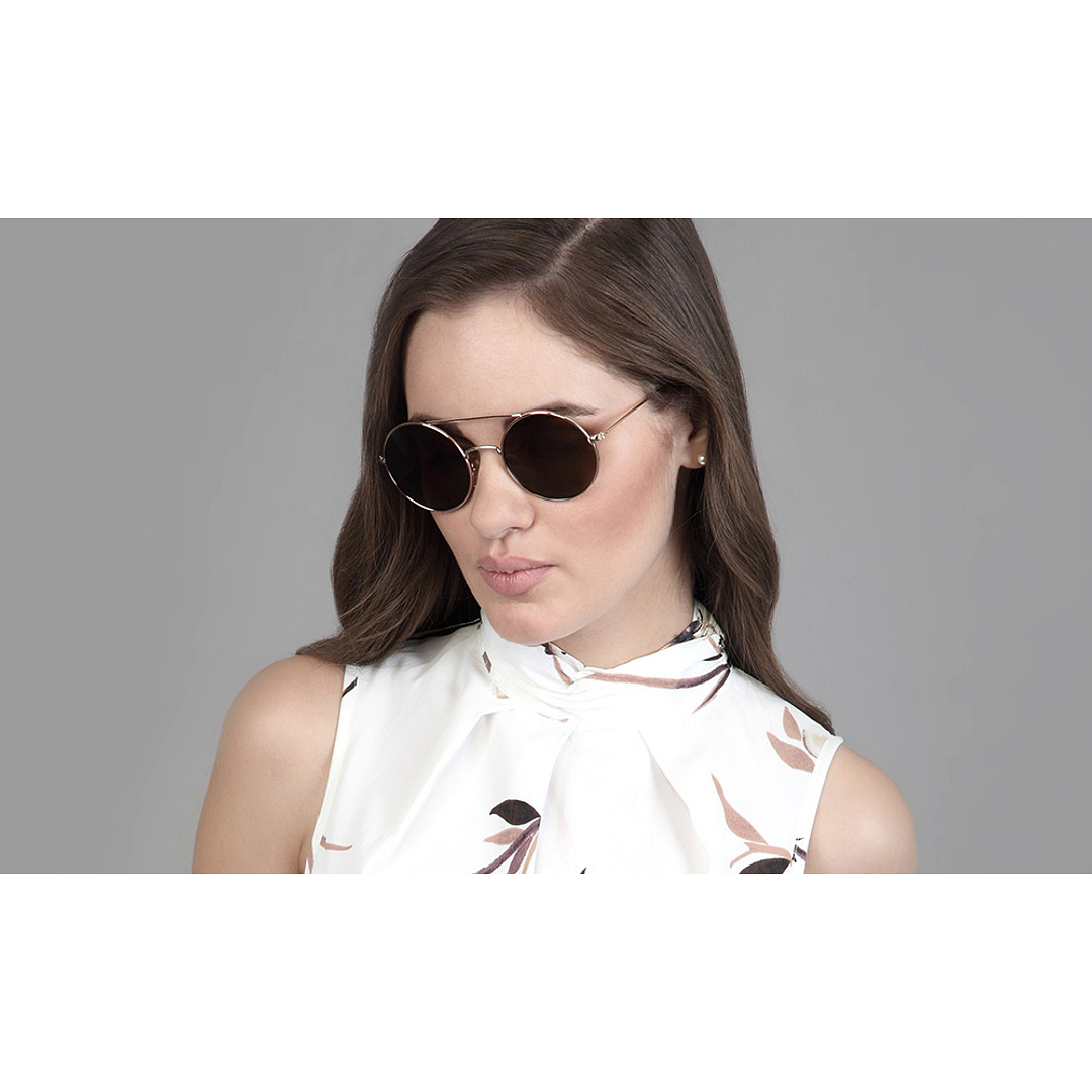 Vincent Chase Online Gold Full Rim Round left side