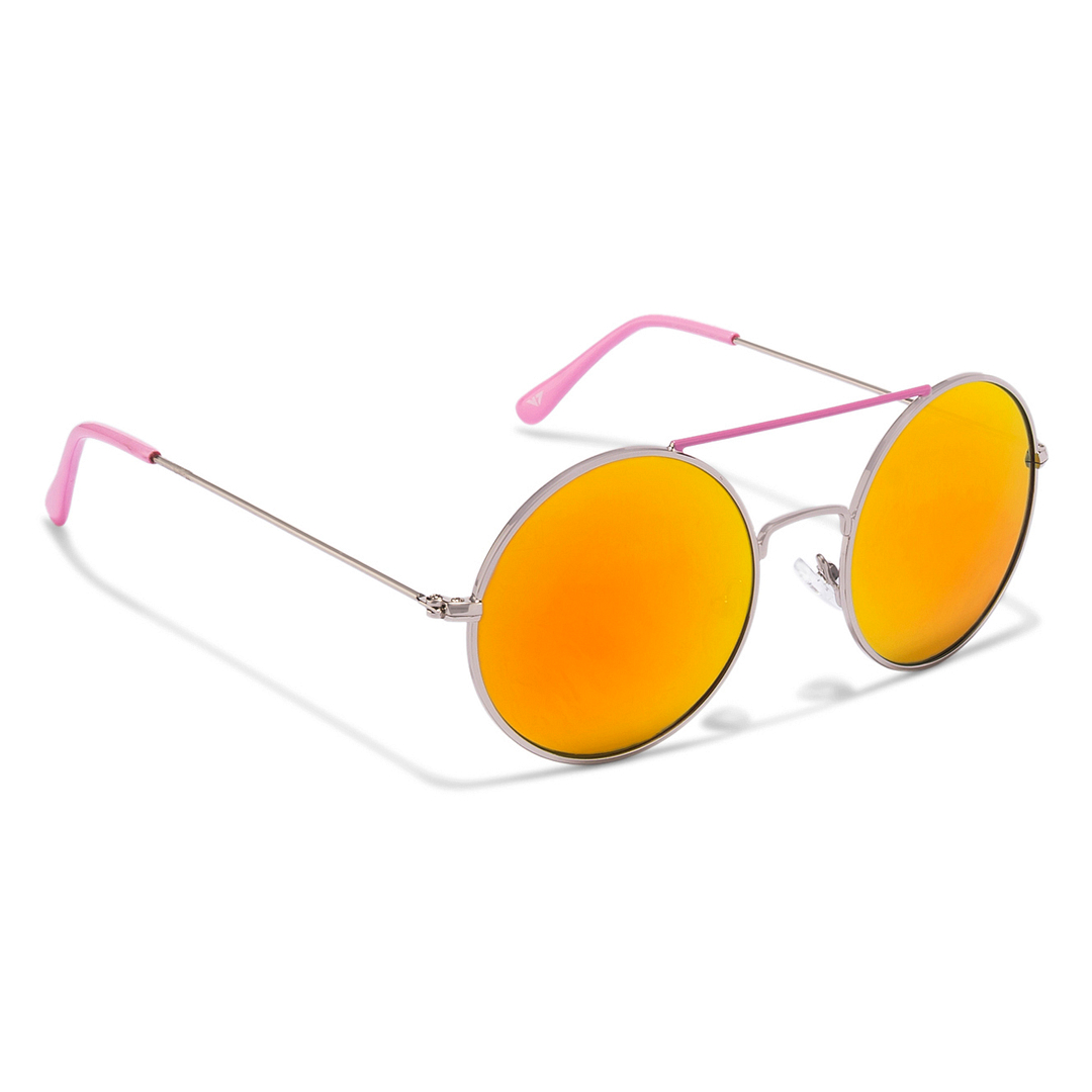 Vincent Chase Online Silver Full Rim Round left side