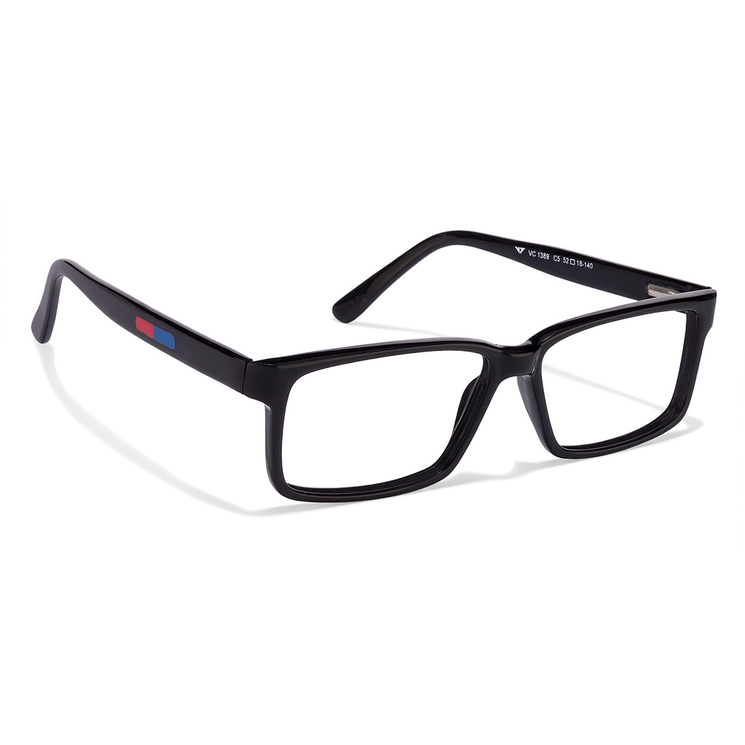 Vincent Chase Online Black Full Rim Rectangle left side