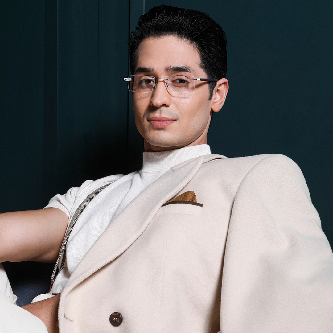 Lenskart Air Online Demi Rimless Rectangle right side