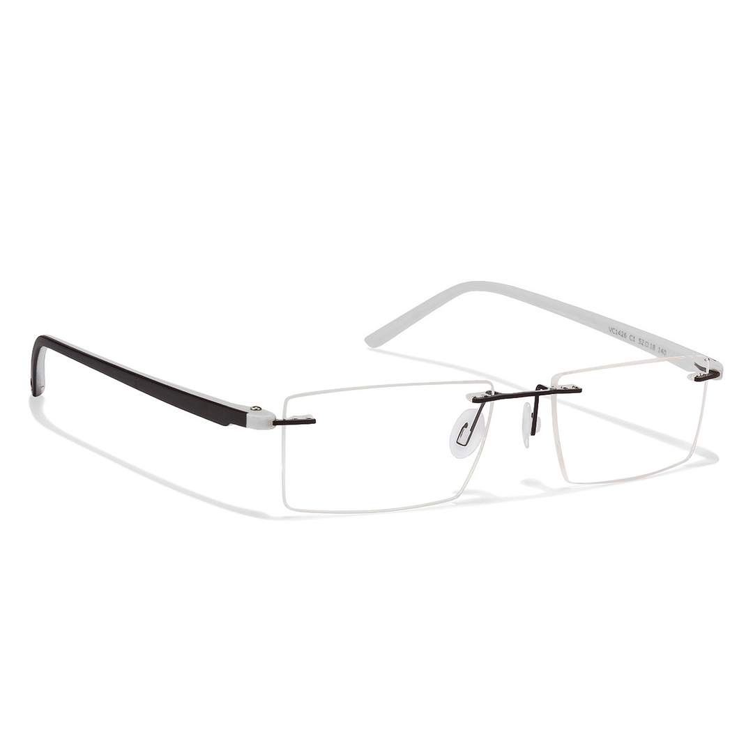 Lenskart Air Online Demi Rimless Rectangle left side