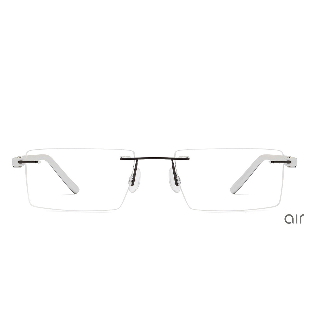 Lenskart Air Online Demi Rimless Rectangle left side