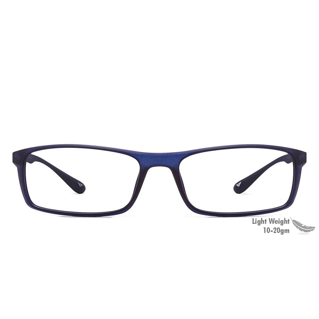 Lenskart Air Online Violet Full Rim Rectangle left side