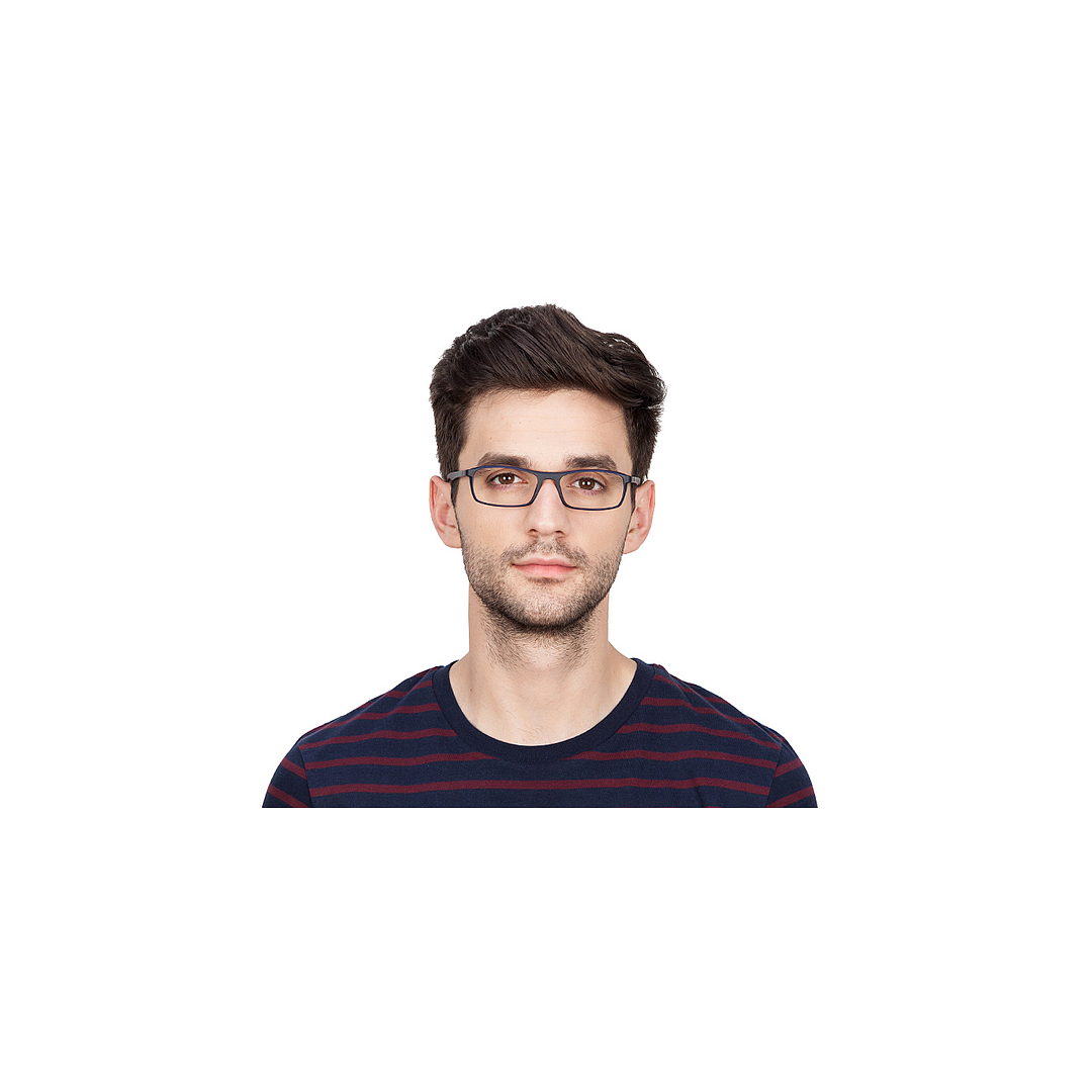 Lenskart Air Online Violet Full Rim Rectangle left side