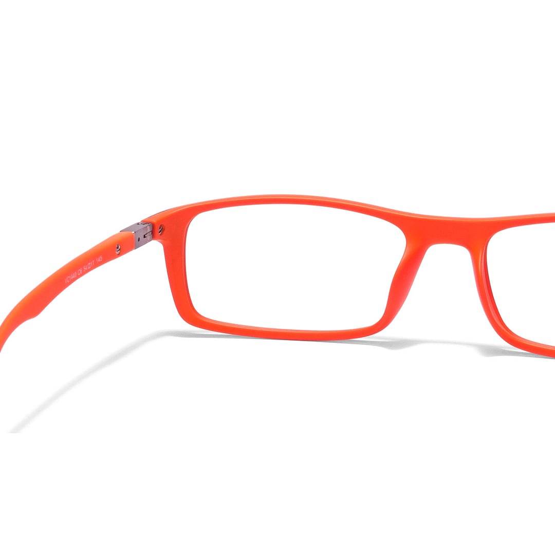 Lenskart Lenskart TOI Special: Lenskart Air: Black Orange Full Rim Rectangle Lenskart TOI Special OTHERS VC 1440-C6 left side