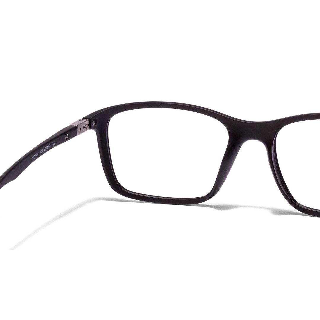 Lenskart Air Online Black Full Rim Rectangle left side
