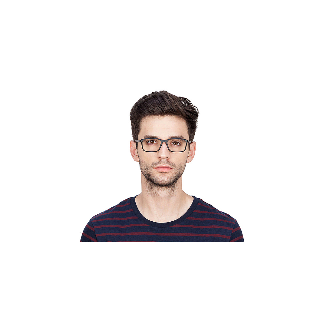 Lenskart Air Online Black Full Rim Rectangle left side