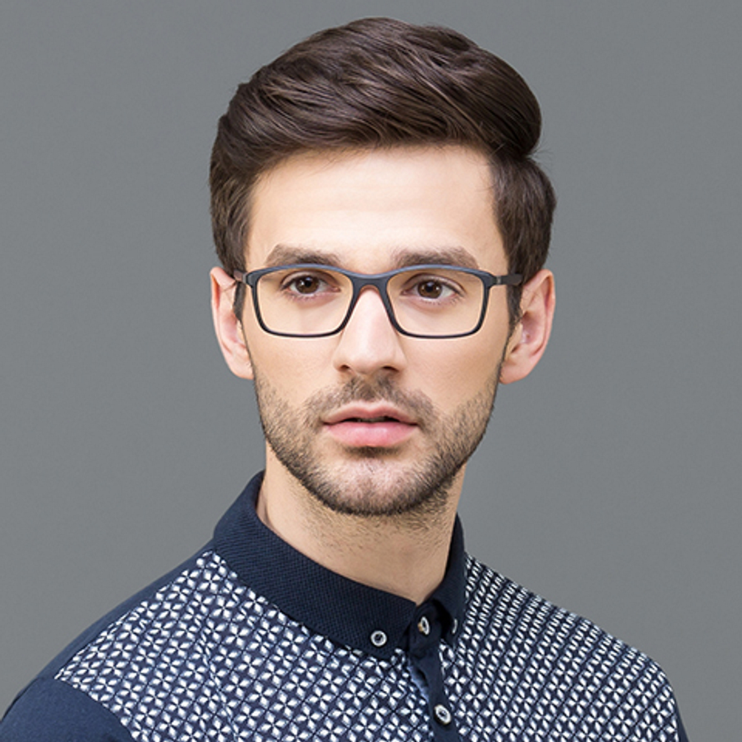 Lenskart Air Online Black Full Rim Rectangle right side