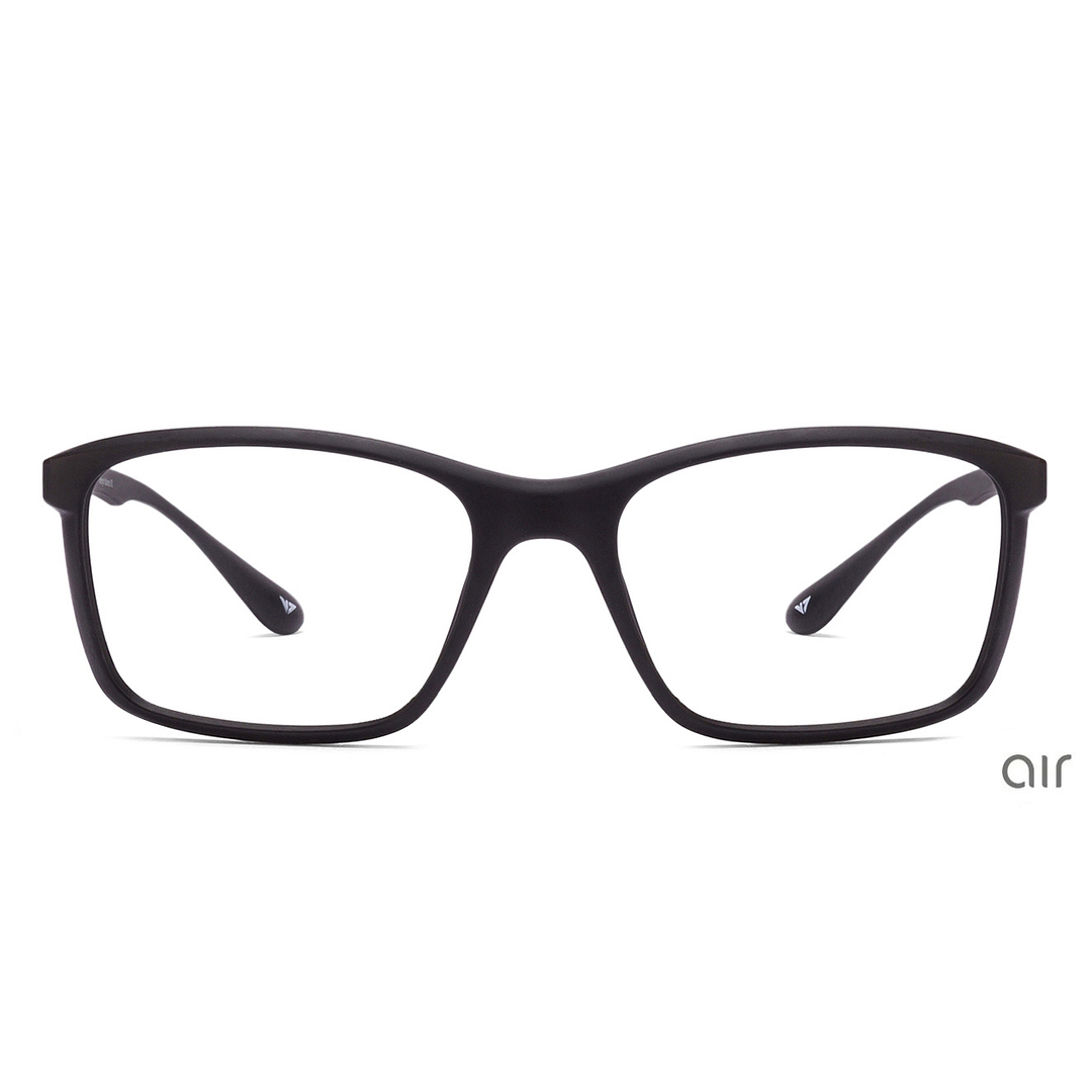 Lenskart Air Online Black Full Rim Rectangle left side