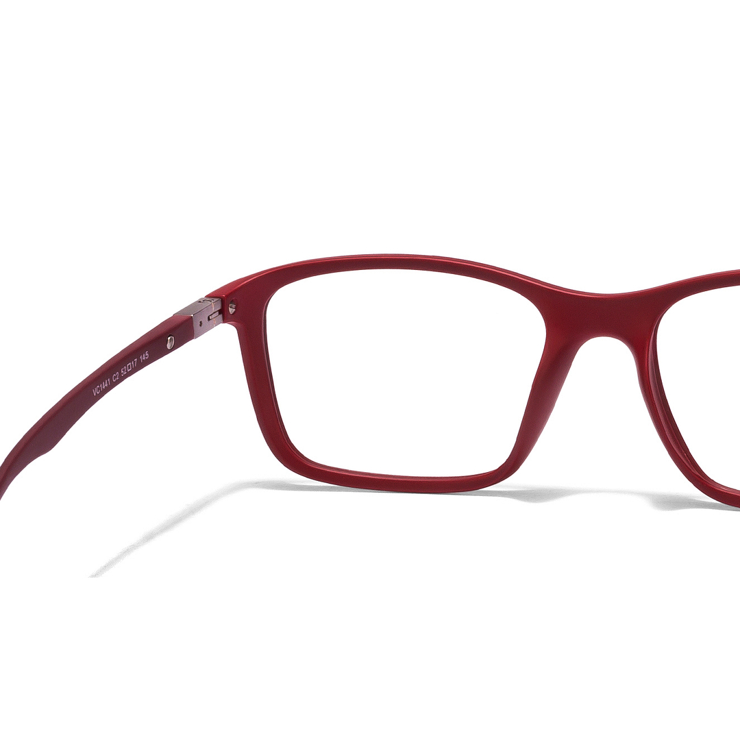 Lenskart Air Online Red Full Rim Rectangle right side