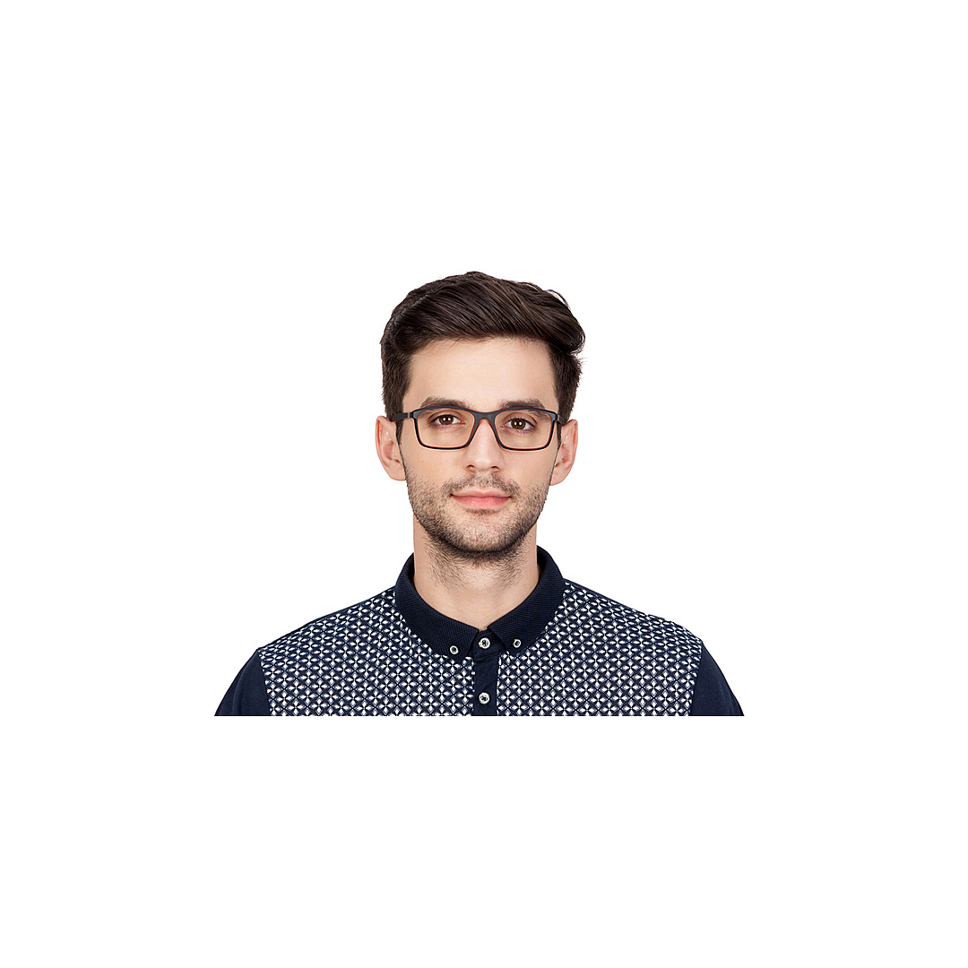 Lenskart Air Online Red Full Rim Rectangle left side