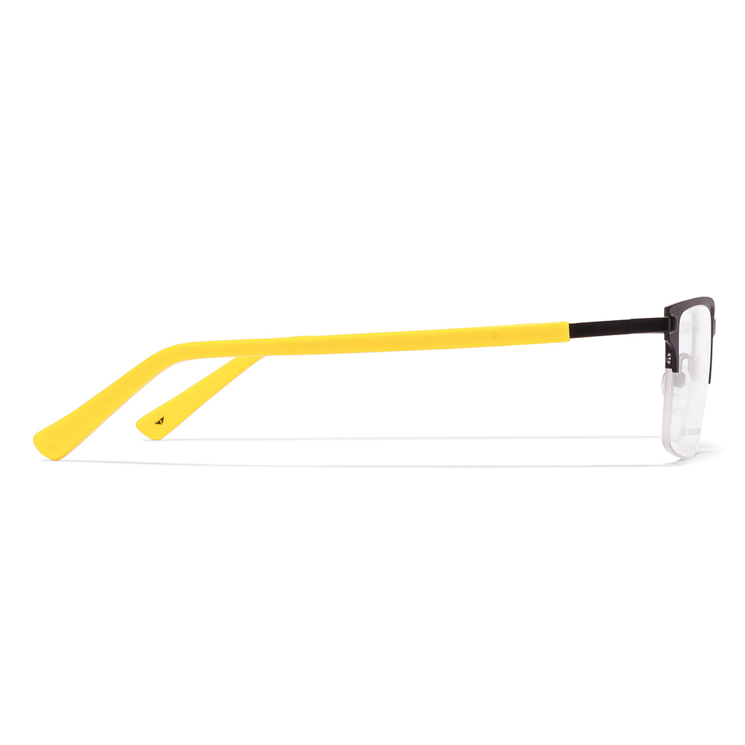 Vincent Chase Online Black Half Rim Rectangle right side