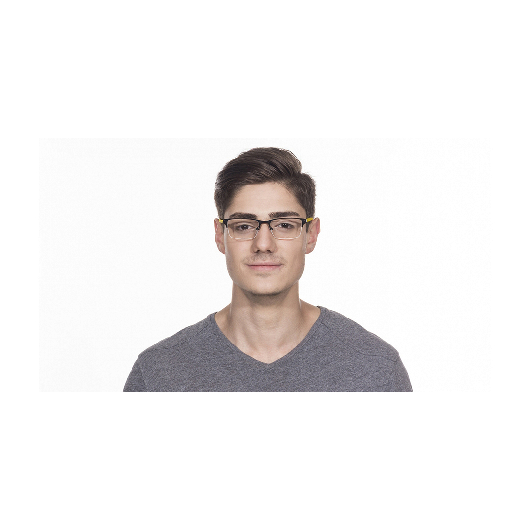 Vincent Chase Online Black Half Rim Rectangle left side