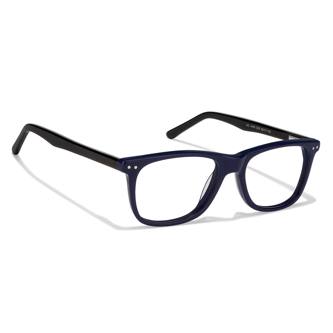 Vincent Chase Online Navy Blue Full Rim Rectangle left side