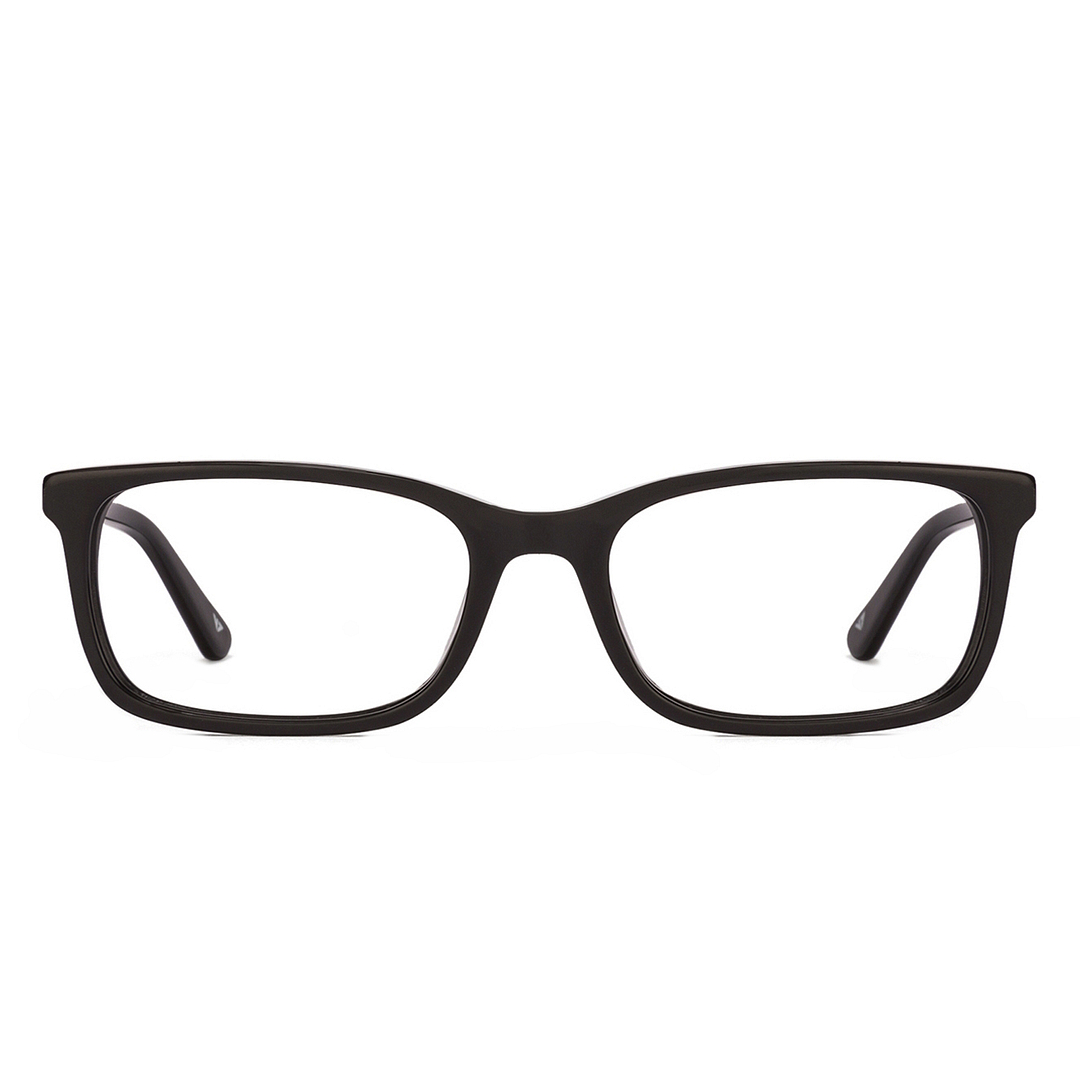 Lenskart Lenskart TOI Special: Black Full Rim Rectangle Lenskart TOI Special Classic Acetate VC 1479-C1 left side