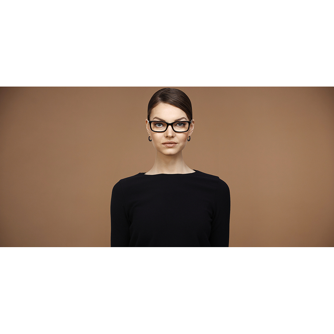 Lenskart Lenskart TOI Special: Black Full Rim Rectangle Lenskart TOI Special Classic Acetate VC 1479-C1 left side