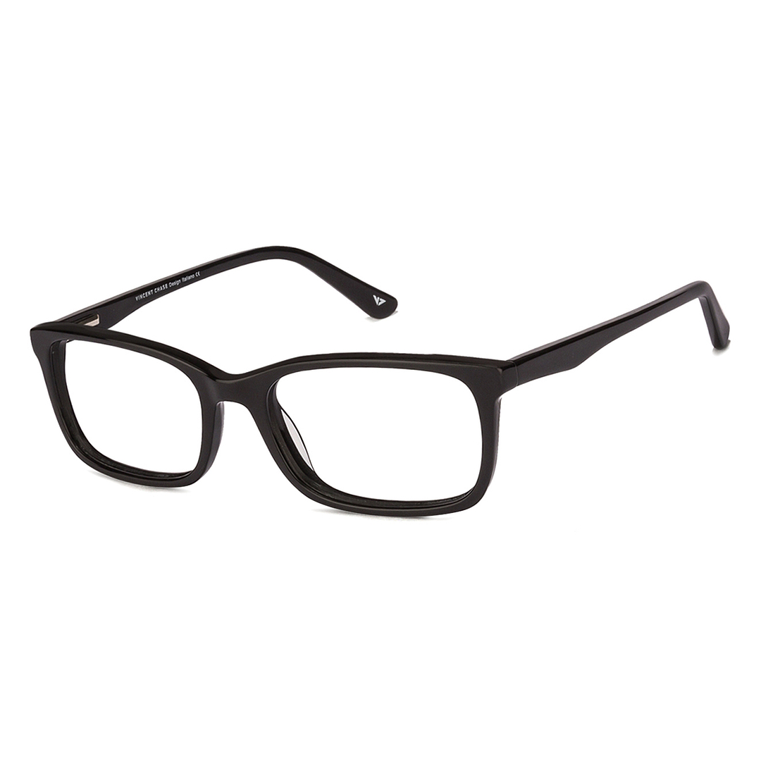 Lenskart Lenskart TOI Special: Black Full Rim Rectangle Lenskart TOI Special Classic Acetate VC 1479-C1 right side