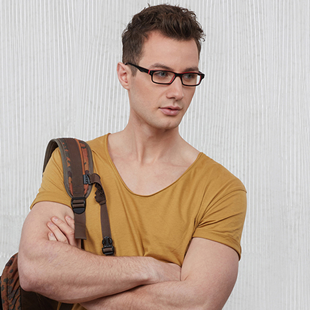 Vincent Chase Online Red Full Rim Rectangle right side