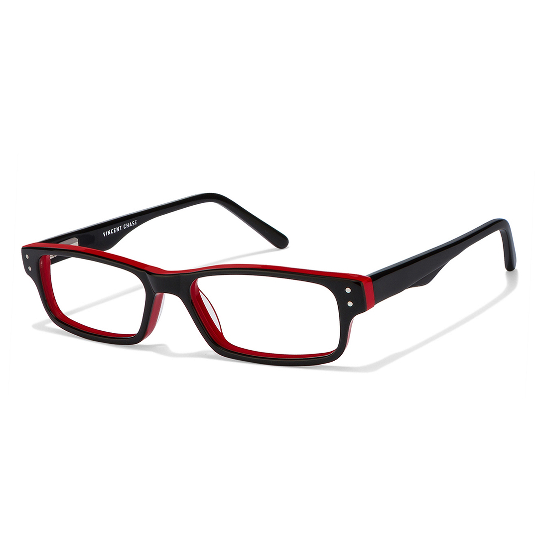 Vincent Chase Online Red Full Rim Rectangle left side