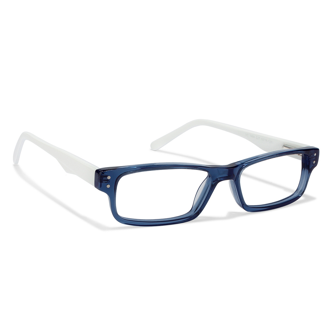 Vincent Chase Online Blue Transparent Full Rim Rectangle left side