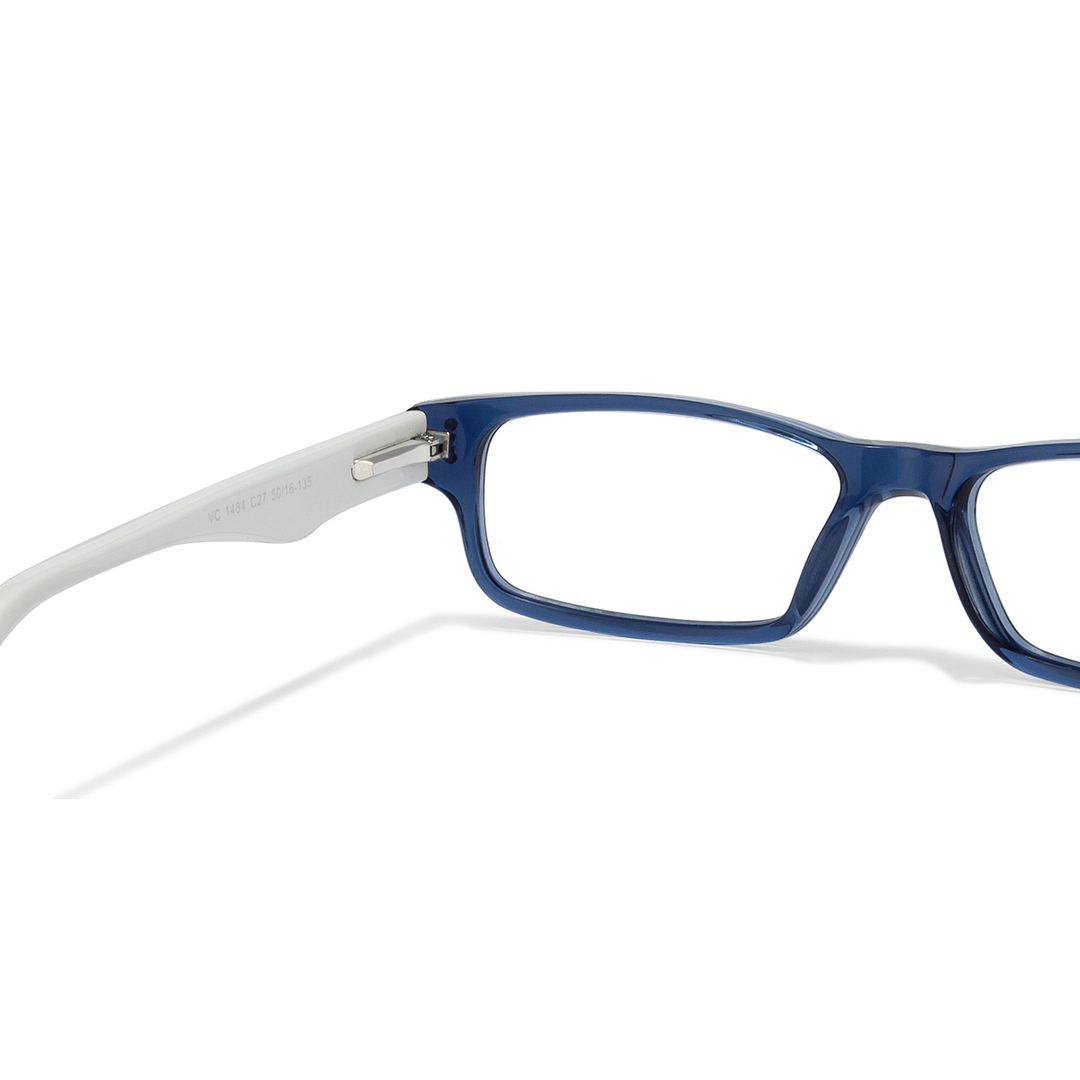 Vincent Chase Online Blue Transparent Full Rim Rectangle left side