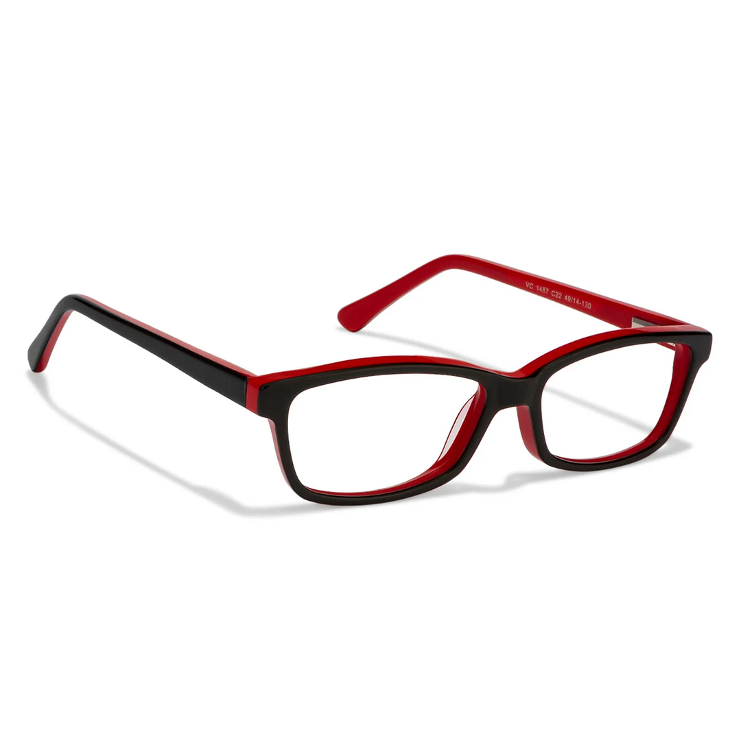 Vincent Chase Online Red Full Rim Rectangle left side