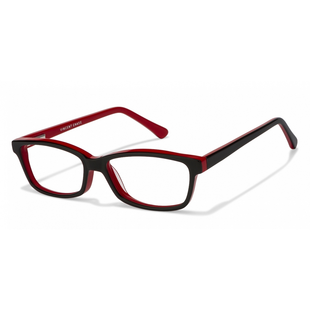 Vincent Chase Online Red Full Rim Rectangle left side