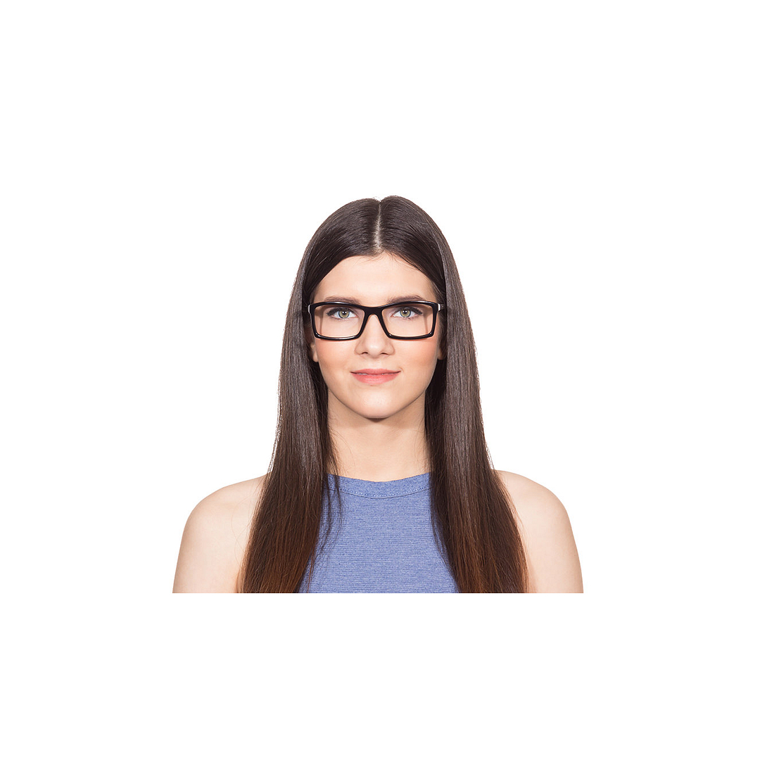 Vincent Chase Online Black Full Rim Rectangle left side