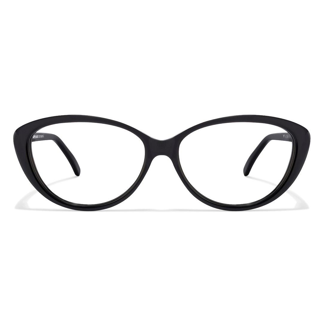 Vincent Chase Online Black Full Rim Cat Eye left side