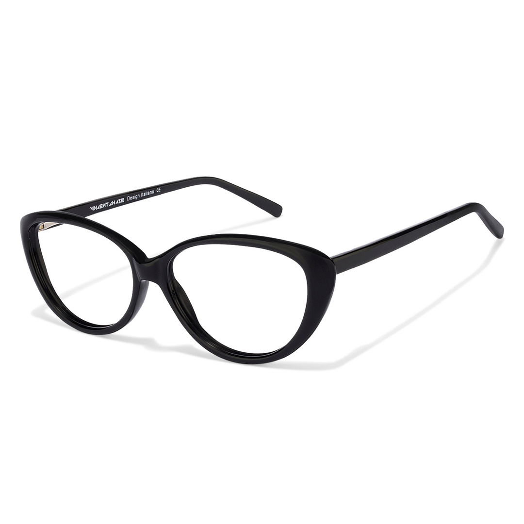 Vincent Chase Online Black Full Rim Cat Eye right side