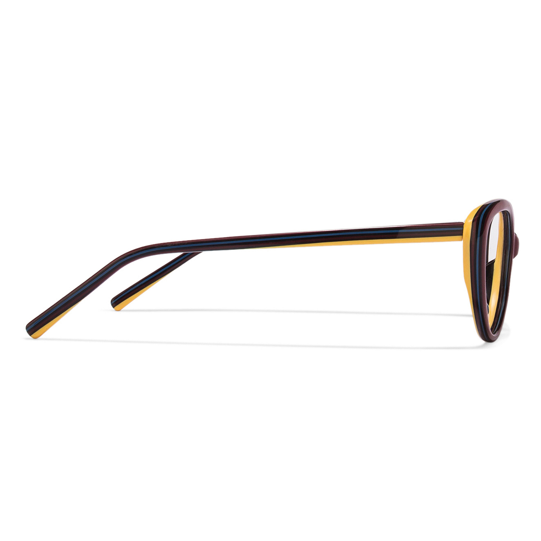 Vincent Chase Online Sky Blue Full Rim Cat Eye right side