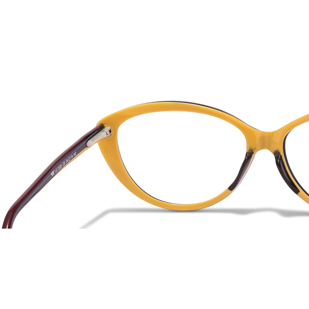Vincent Chase Online Sky Blue Full Rim Cat Eye left side