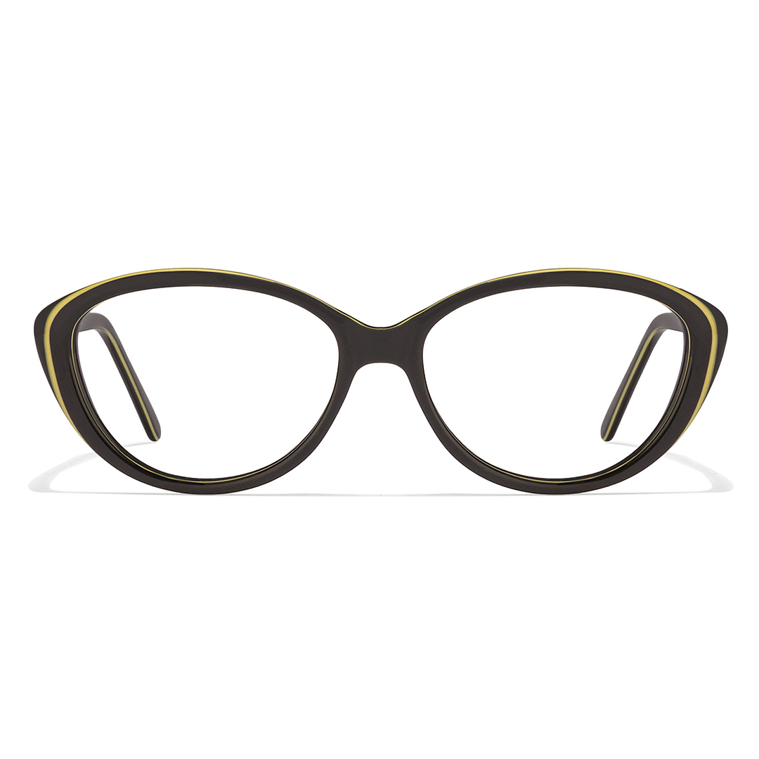 Vincent Chase Online Black Full Rim Cat Eye left side