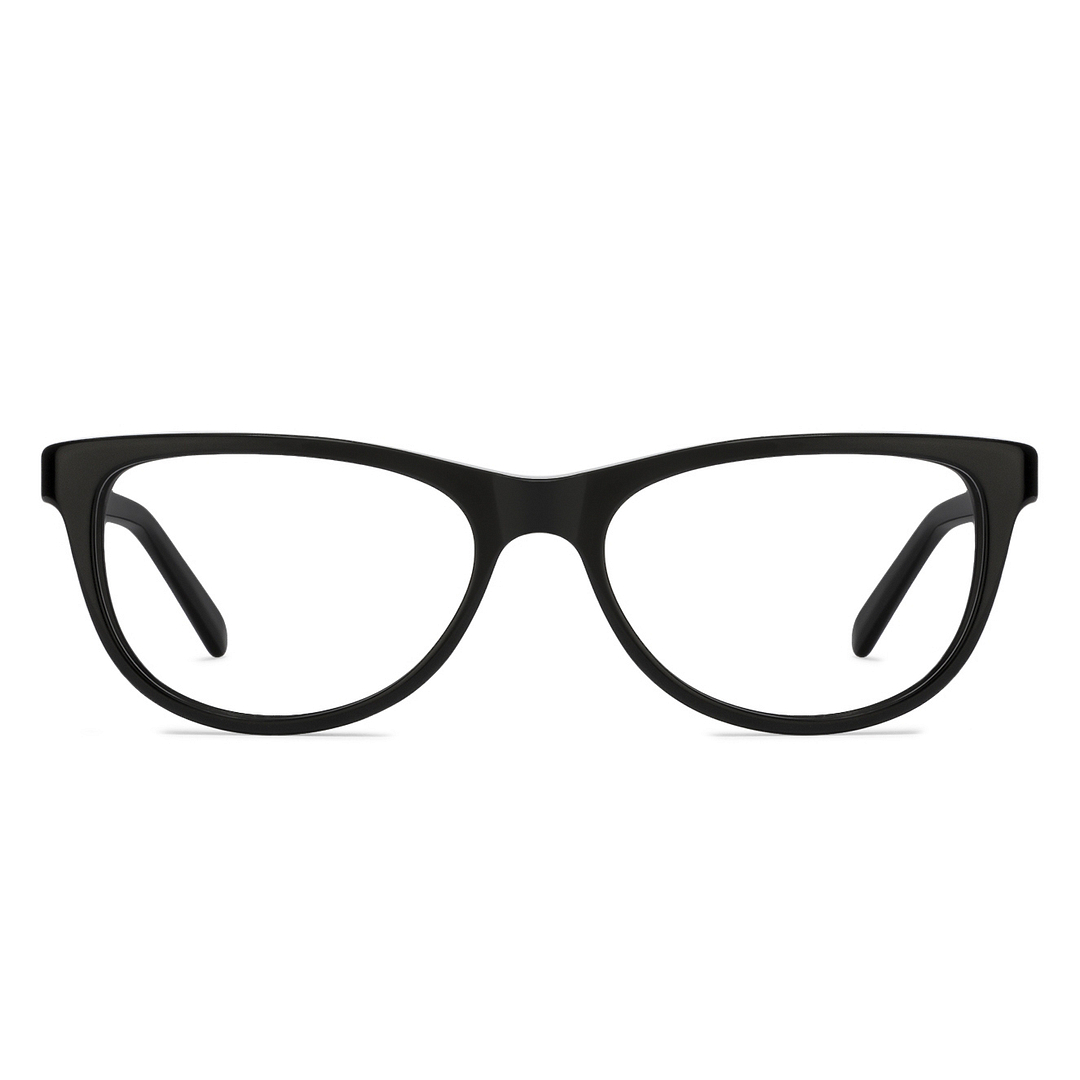 Vincent Chase Online Black Full Rim Cat Eye left side