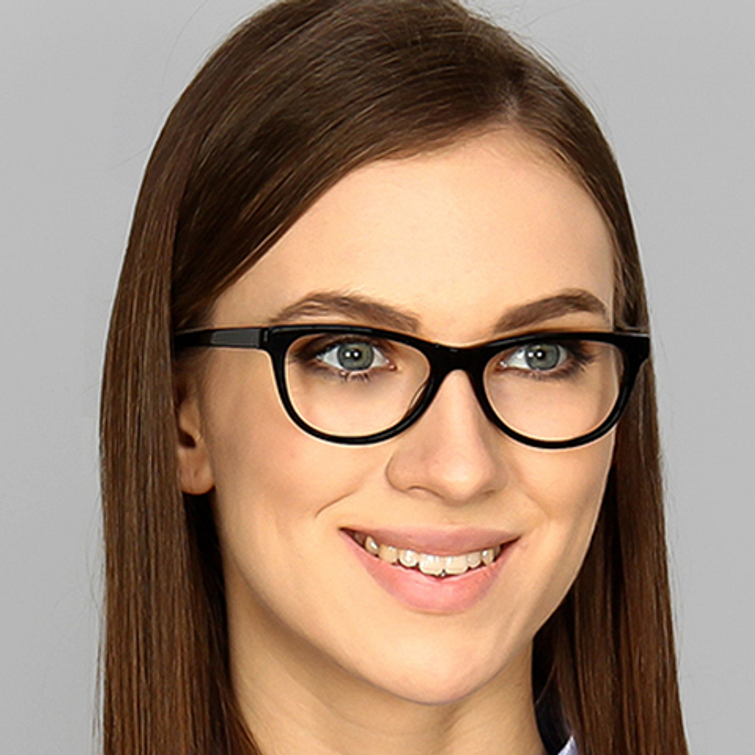 Vincent Chase Online Black Full Rim Cat Eye right side