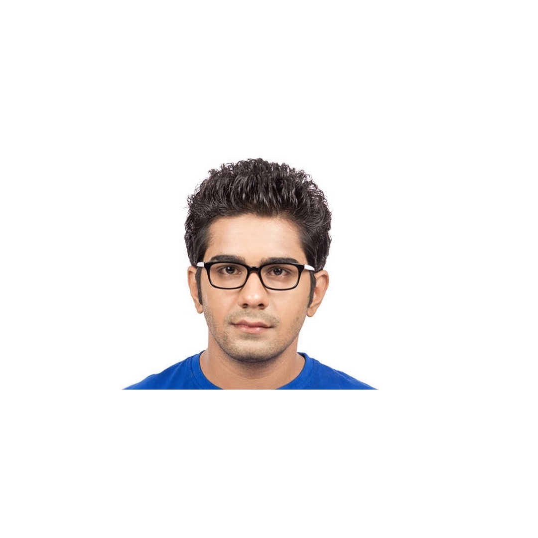 Vincent Chase Online Black Full Rim Rectangle left side