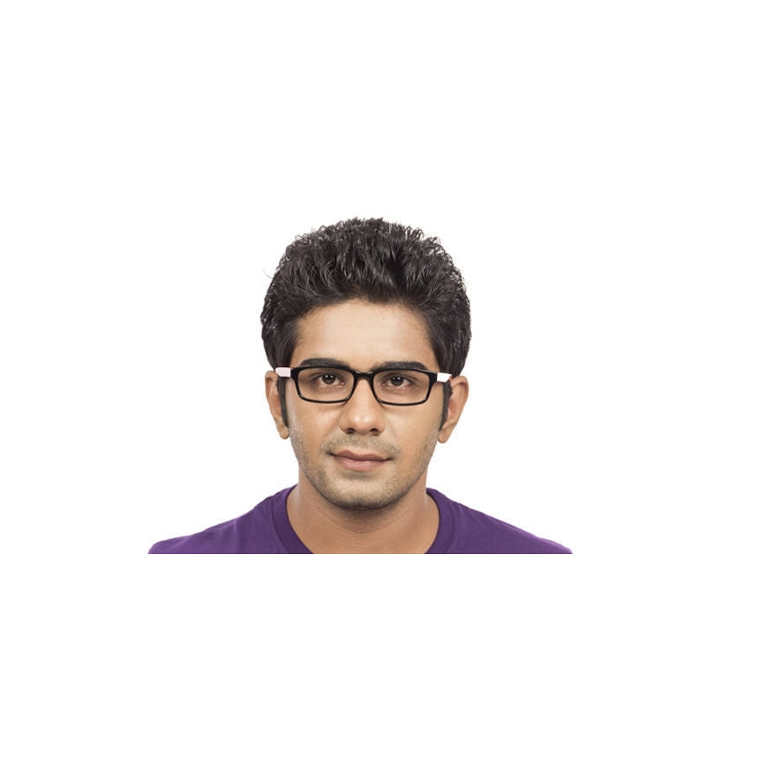 Vincent Chase Online Red Full Rim Rectangle left side