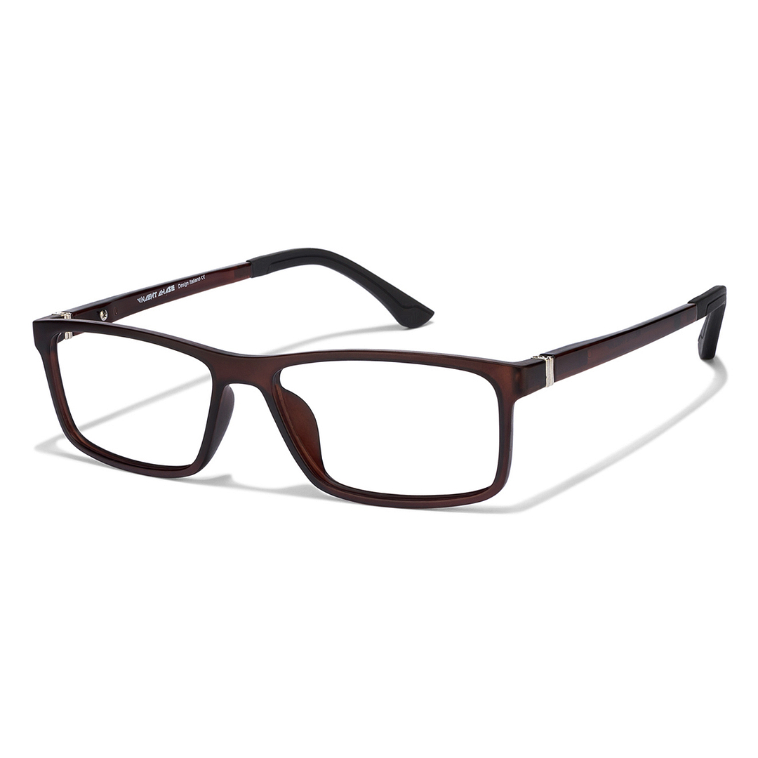 Lenskart Air Online Brown Transparent Full Rim Rectangle right side