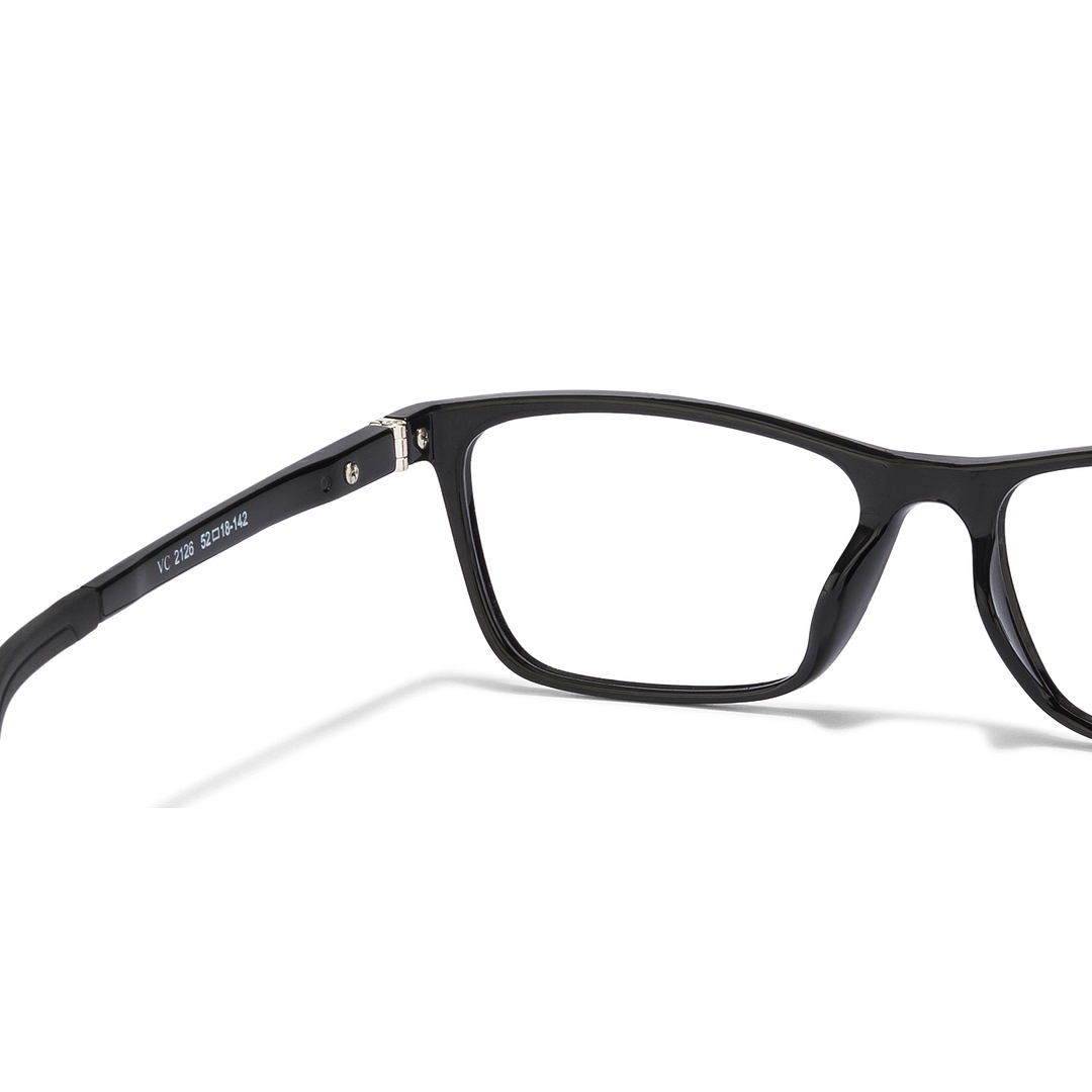Lenskart Lenskart TOI Special: Lenskart Air: Black Full Rim Rectangle Lenskart TOI Special OTHERS VC 2126-C1 left side