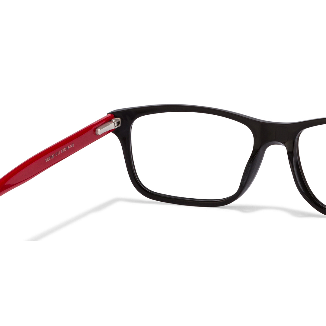 Vincent Chase Online Black Full Rim Rectangle left side