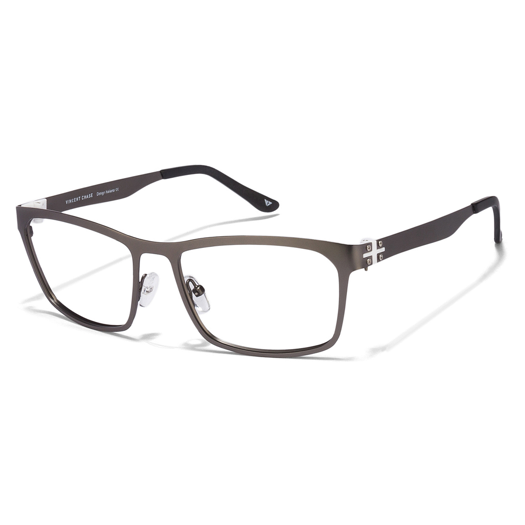 Vincent Chase Online Mid Gunmetal Full Rim Square left side
